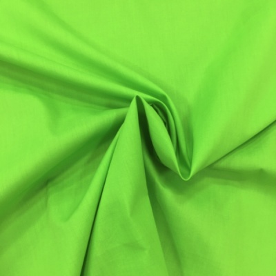 Plain Polycotton 45'' LIME GREEN